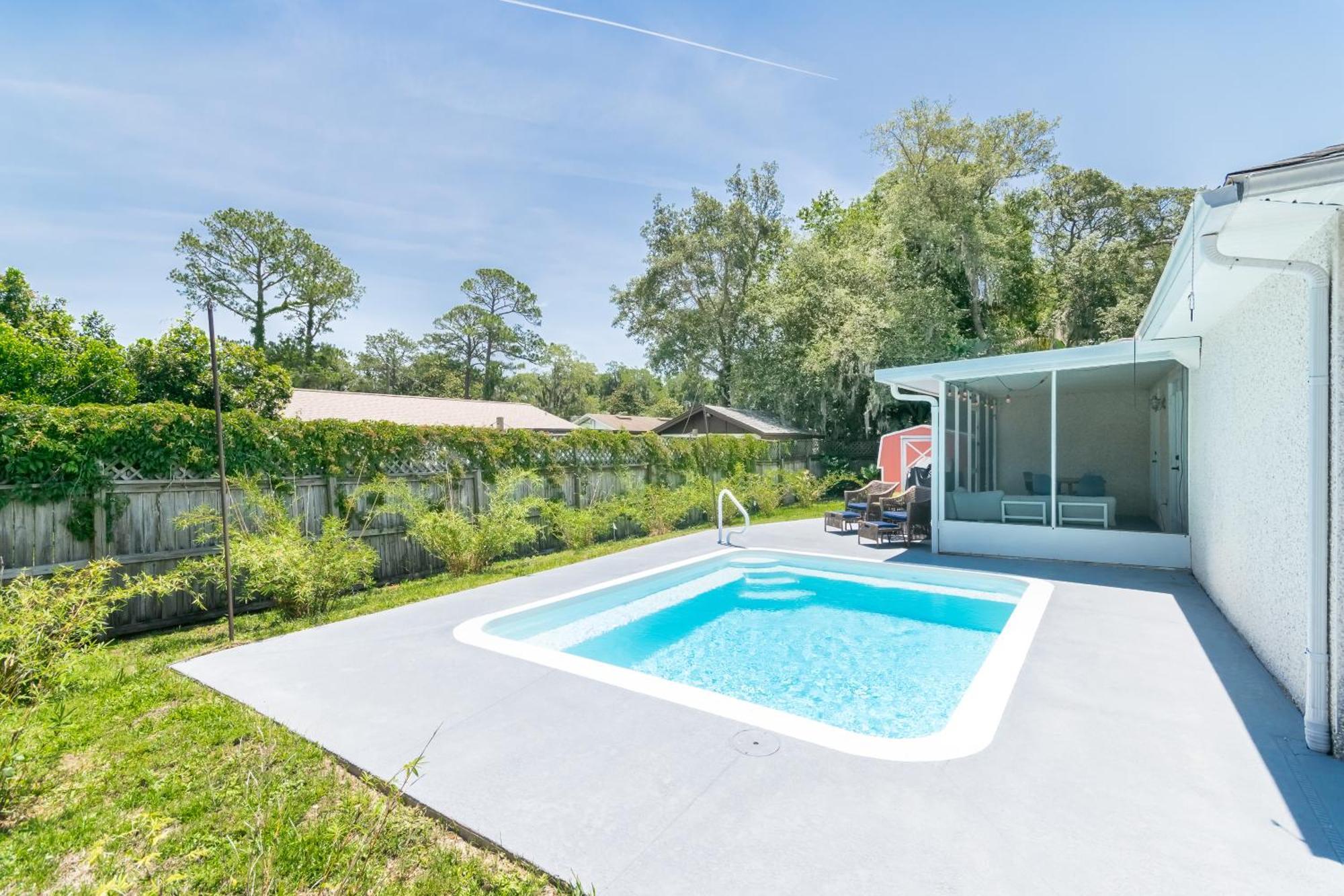 St Augustine Retreat - Pool, Bbq And Private Yard Villa St. Augustine Dış mekan fotoğraf
